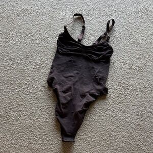 SKIMS Chocolate Brown Bodysuit